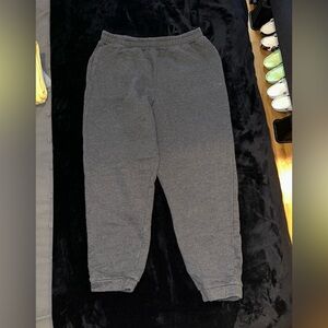 Gymshark Gray Sweatpants Relaxed Fit Tapered Design